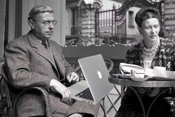 Sartre aan het internetten